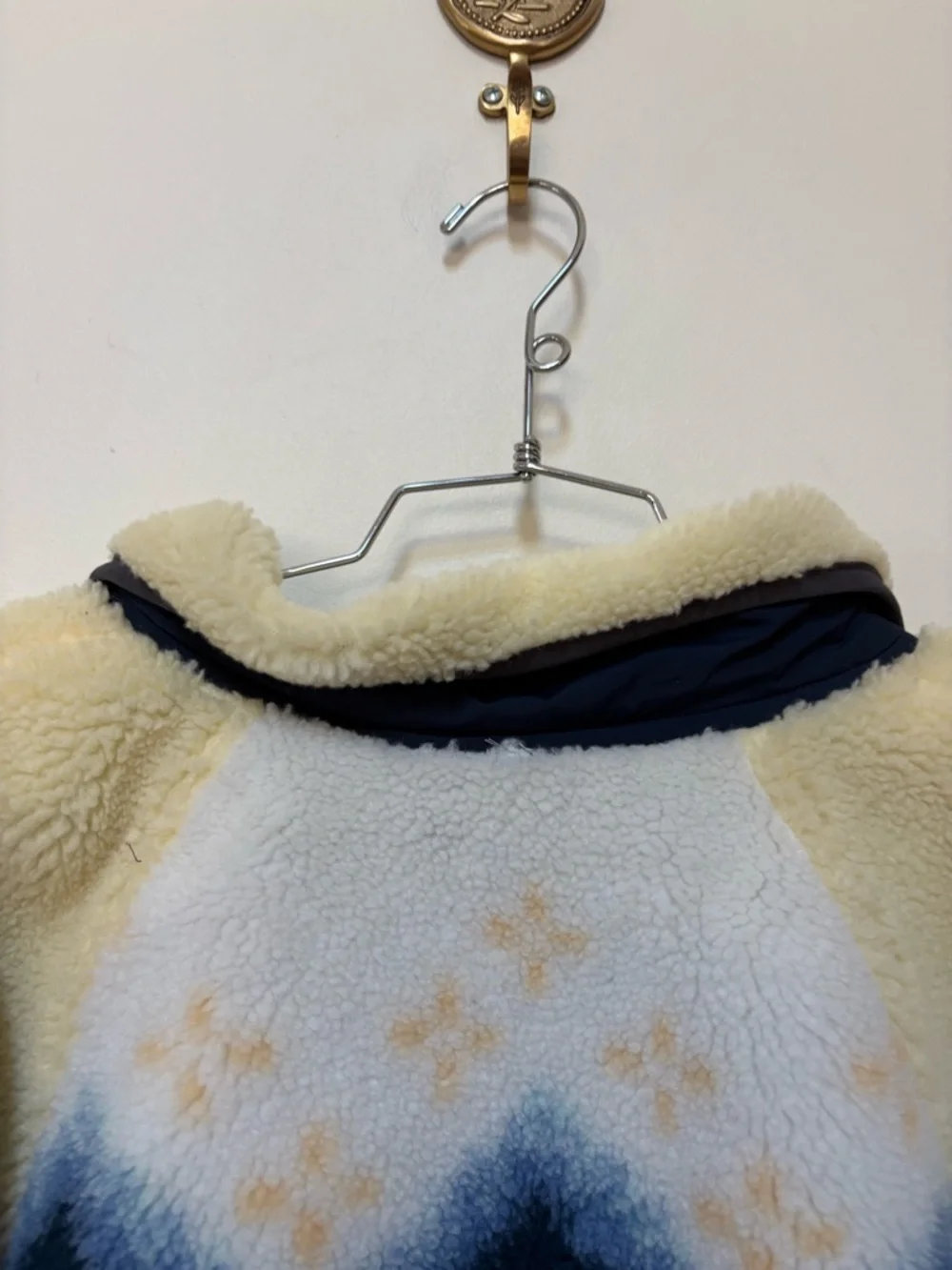 NWOT Free People FP Movement Hit The Slopes Fleece Printed Jacket Size Large